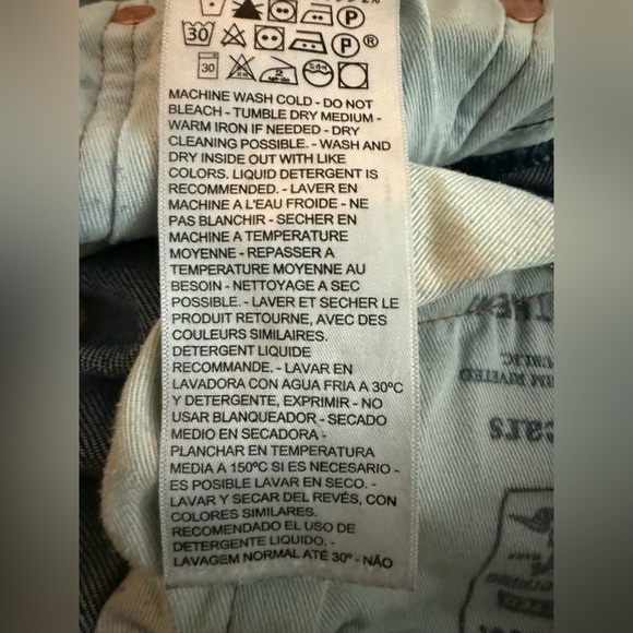 Levi’s 512 Slim Taper Premium Stretch Jeans Men’s 31x30 Dark Wash - Picture 11 of 15